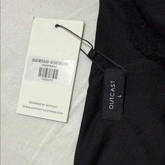 NWT Outcast Oscar Dress Black - Picture 6 of 6